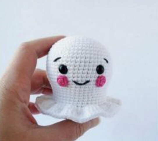 Toy Amigurumi Hallloween Ghost Free Pattern 10