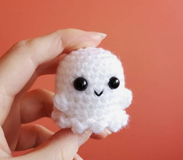 Toy Amigurumi Hallloween Ghost Free Pattern 12