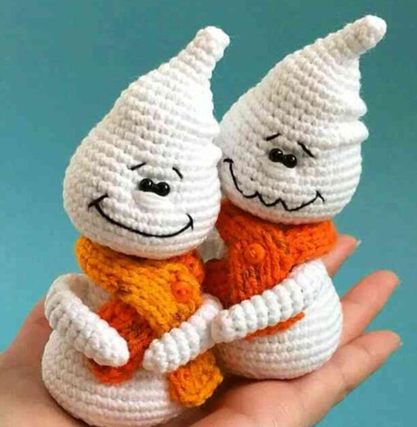 Toy Amigurumi Hallloween Ghost Free Pattern 2