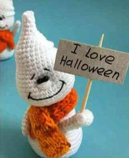 Toy Amigurumi Hallloween Ghost Free Pattern 3