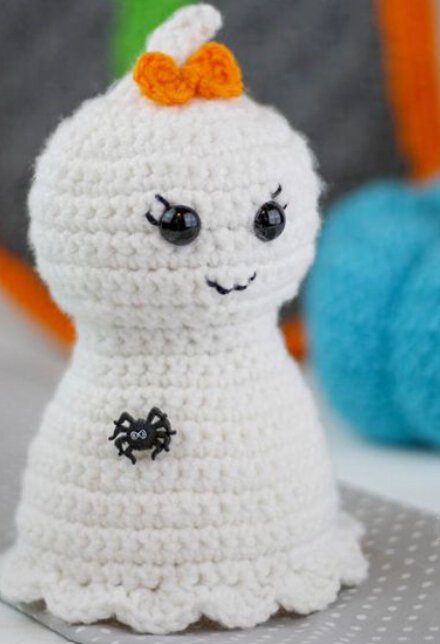 Toy Amigurumi Hallloween Ghost Free Pattern 4