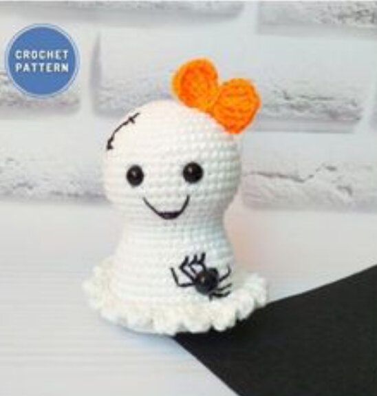 Toy Amigurumi Hallloween Ghost Free Pattern 5