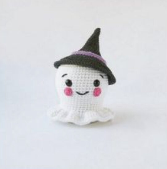 Toy Amigurumi Hallloween Ghost Free Pattern 6