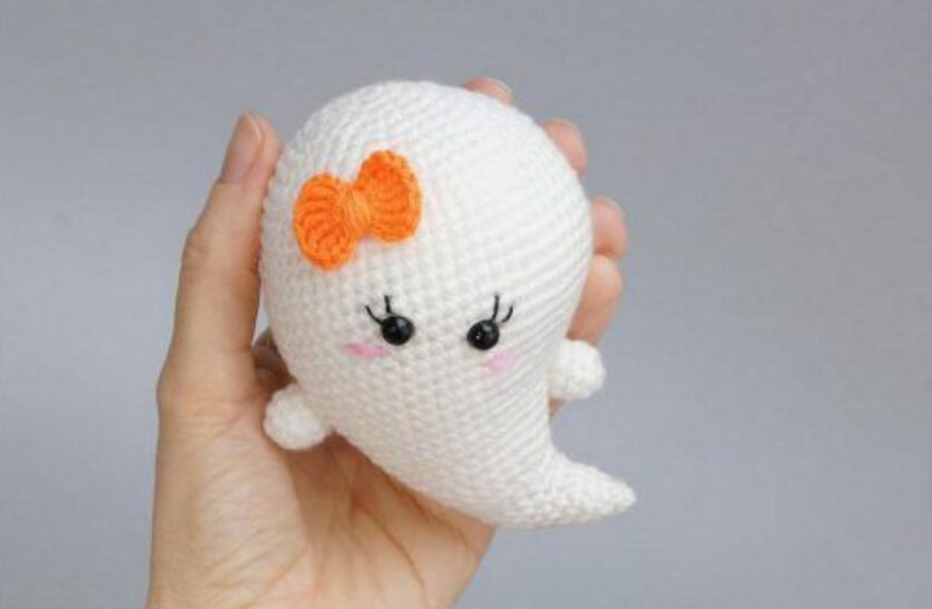 Toy Amigurumi Hallloween Ghost Free Pattern 8