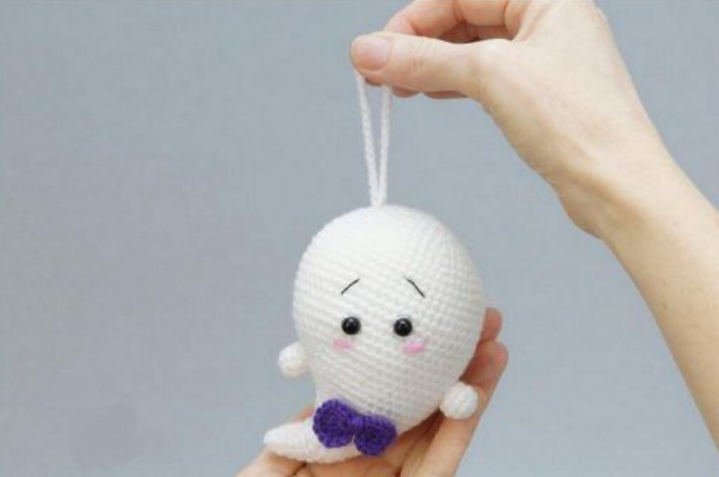 Toy Amigurumi Hallloween Ghost Free Pattern 9