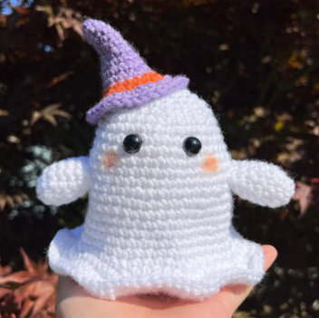 Toy Amigurumi Hallloween Ghost Free Pattern