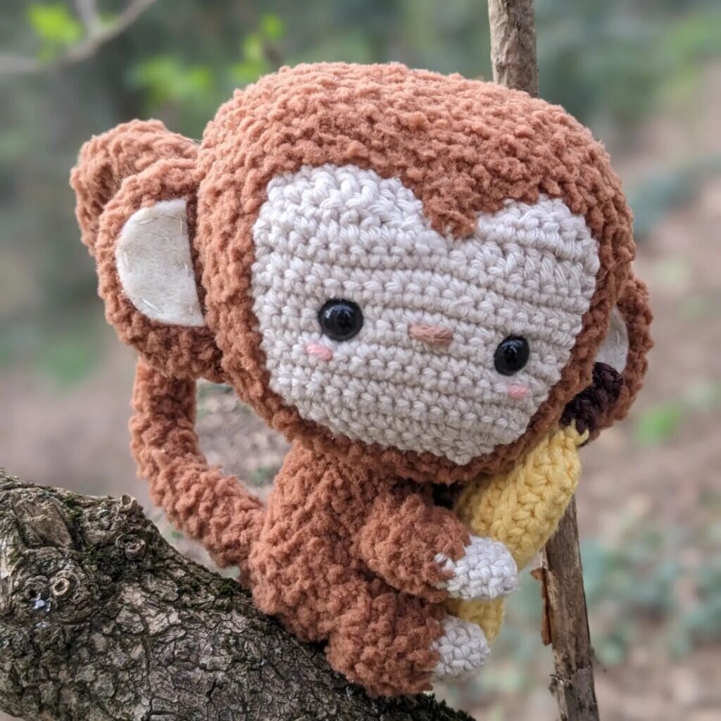 Toy Amigurumi Monkey Free Pattern 1