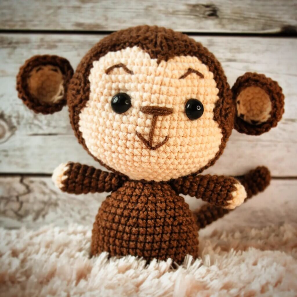 Toy Amigurumi Monkey Free Pattern 2