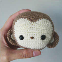 Toy Amigurumi Monkey Free Pattern 6