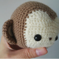 Toy Amigurumi Monkey Free Pattern 7