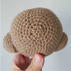 Toy Amigurumi Monkey Free Pattern 9