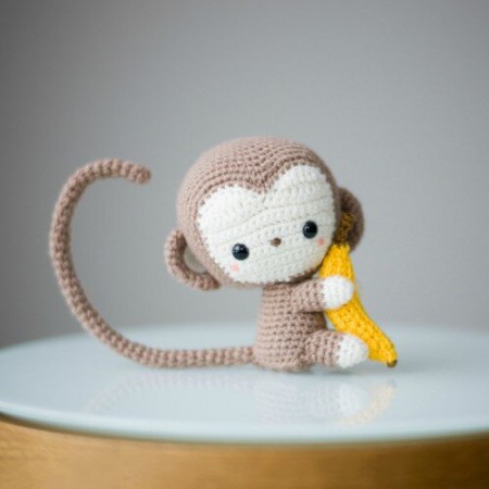 Toy Amigurumi Monkey Free Pattern