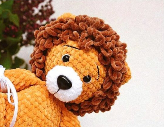 Toy Amigurumi Plush Lion Free Pattern 2