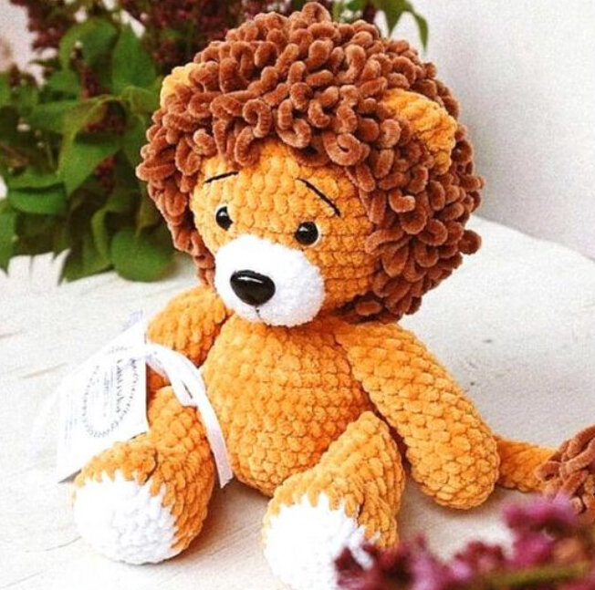 Toy Amigurumi Plush Lion Free Pattern 3