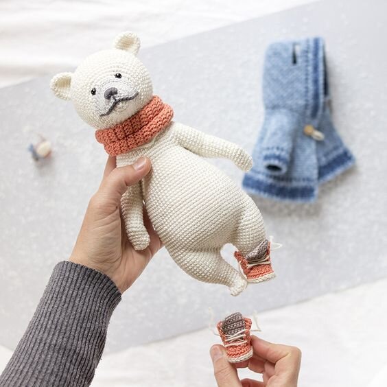 Toy Amigurumi Polar Bear Free Pattern 2