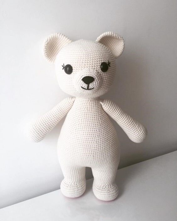 Toy Amigurumi Polar Bear Free Pattern 3