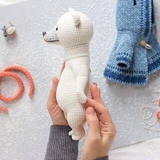 Toy Amigurumi Polar Bear Free Pattern 4