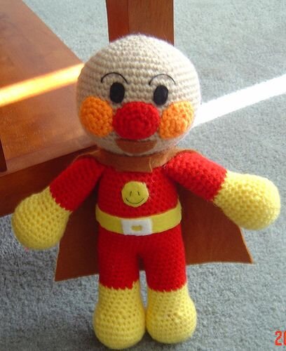 Toy Anpaman Amigurumi Free Pattern 2