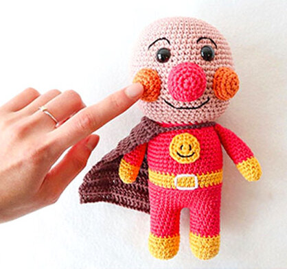 Toy Anpaman Amigurumi Free Pattern