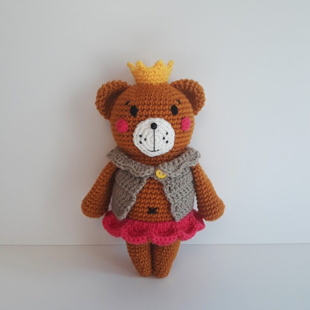 Toy Ballerina Bear Free Pattern 1