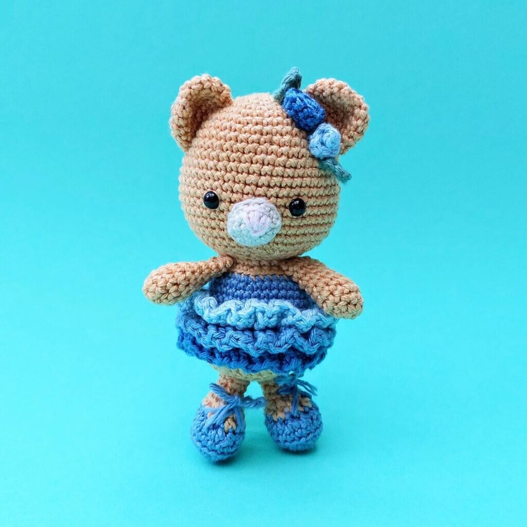 Toy Ballerina Bear Free Pattern 5