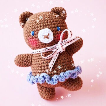 Toy Ballerina Bear Free Pattern