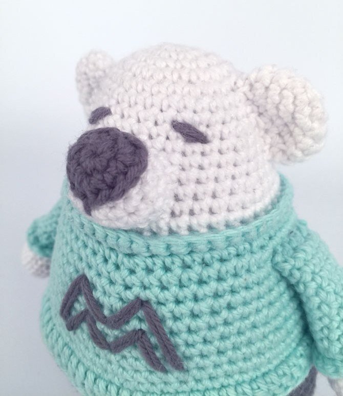 Toy Bear Cub Malcolm Amigurumi Free Pattern 1