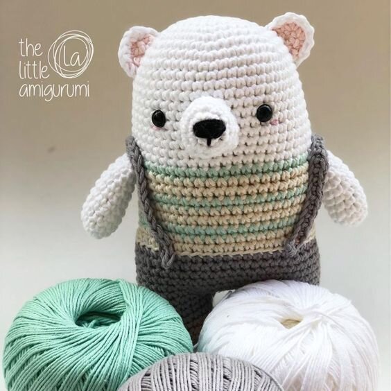 Toy Bear Cub Malcolm Amigurumi Free Pattern 6