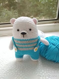 Toy Bear Cub Malcolm Amigurumi Free Pattern 7