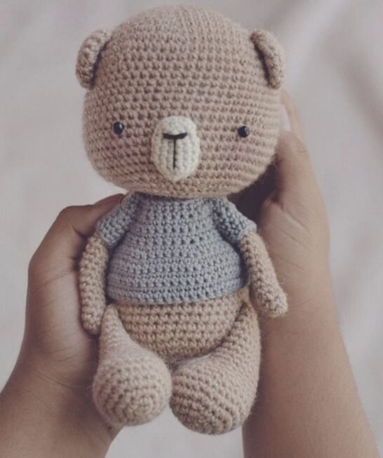 Toy Bear Cub Malcolm Amigurumi Free Pattern 8