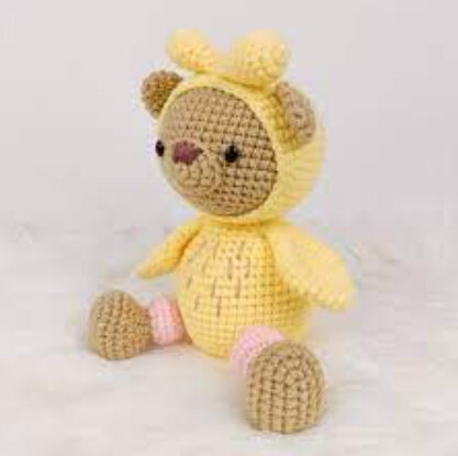 Toy Bee Bear Amigurumi Free Pattern 5