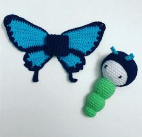 Toy Butterfly Amigurumi Free Pattern 3