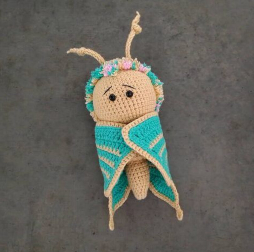 Toy Butterfly Amigurumi Free Pattern 8