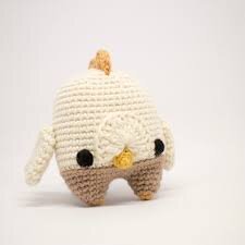 Toy Chick Amigurumi Free Pattern 5