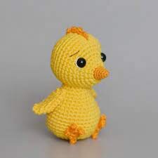 Toy Chick Amigurumi Free Pattern 6