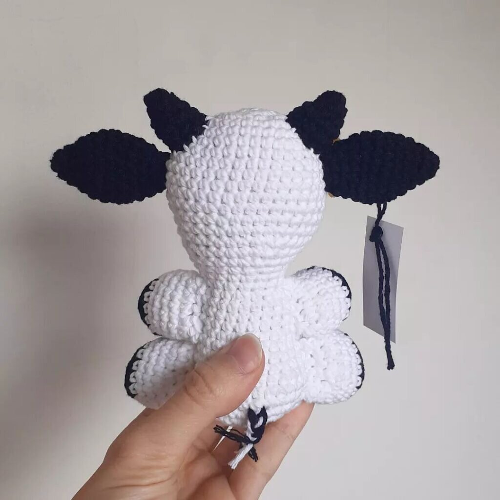 Toy Cow Amigurumi Free Pattern 2