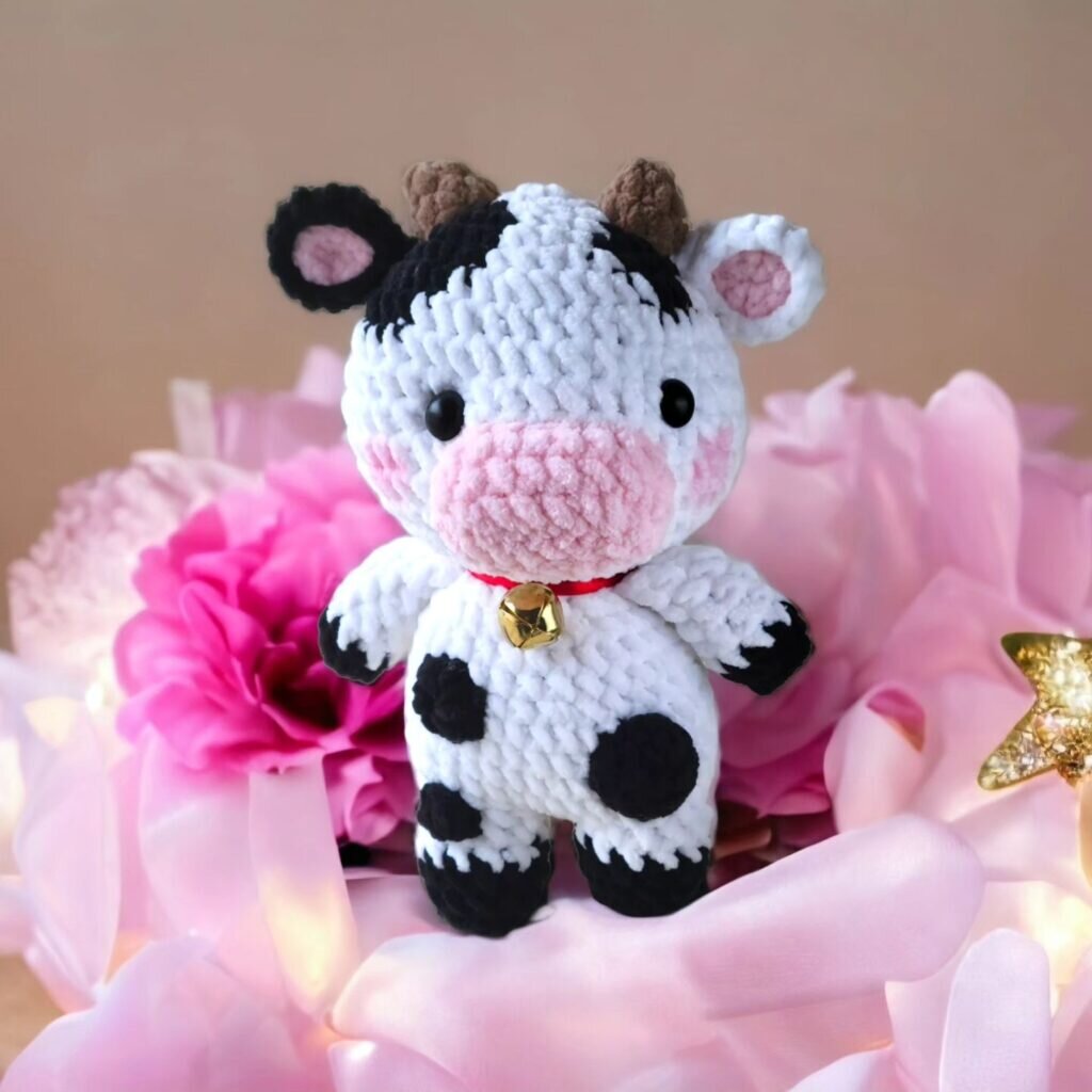 Toy Cow Amigurumi Free Pattern 5