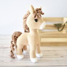 Toy Cute Horse Amigurumi Free Pattern 4