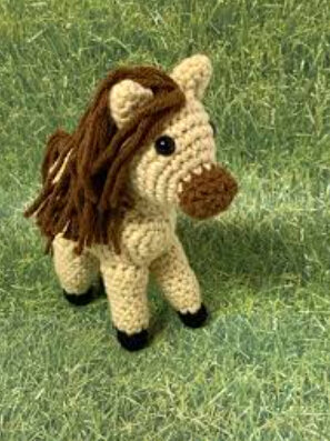 Toy Cute Horse Amigurumi Free Pattern 5