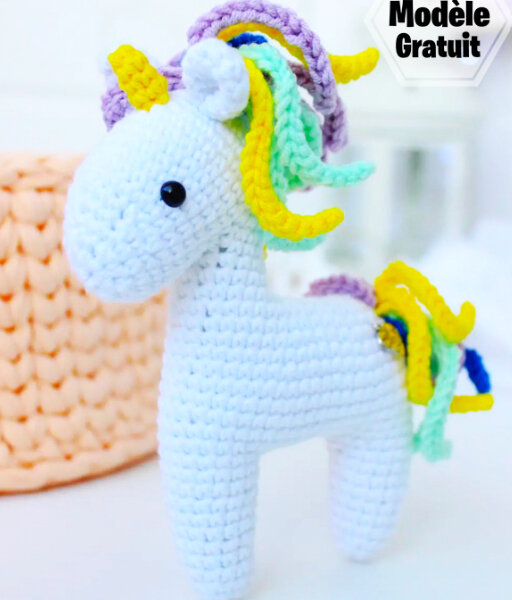 Toy Cute Horse Amigurumi Free Pattern