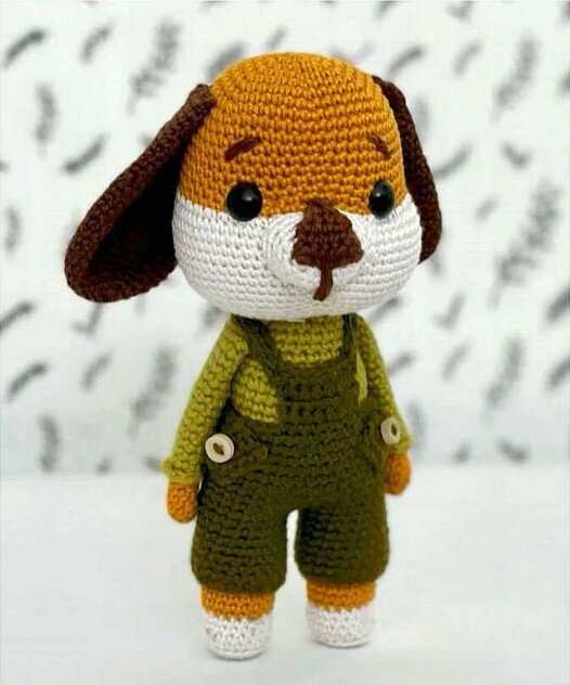 Toy Dog Amigurumi Free Pattern 12