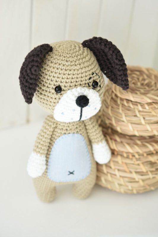 Toy Dog Amigurumi Free Pattern 3