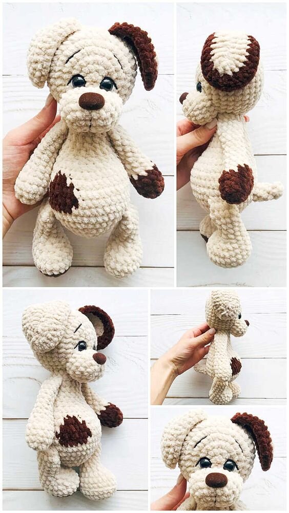 Toy Dog Amigurumi Free Pattern 5