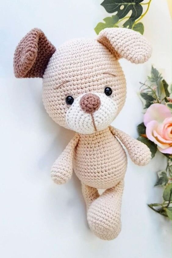 Toy Dog Amigurumi Free Pattern 8