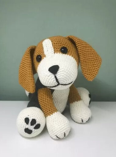 Toy Dog Amigurumi Free Pattern 4