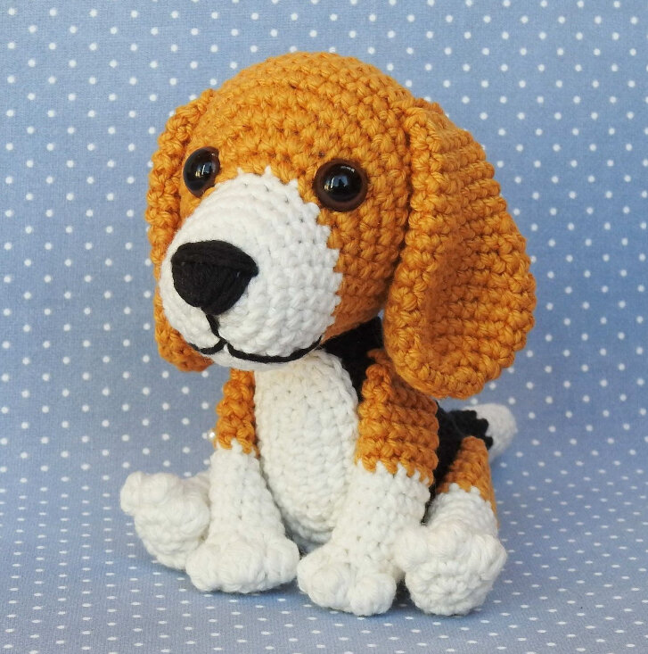 Toy Dog Amigurumi Free Pattern 5