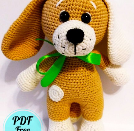 Toy Dog Amigurumi Free Pattern