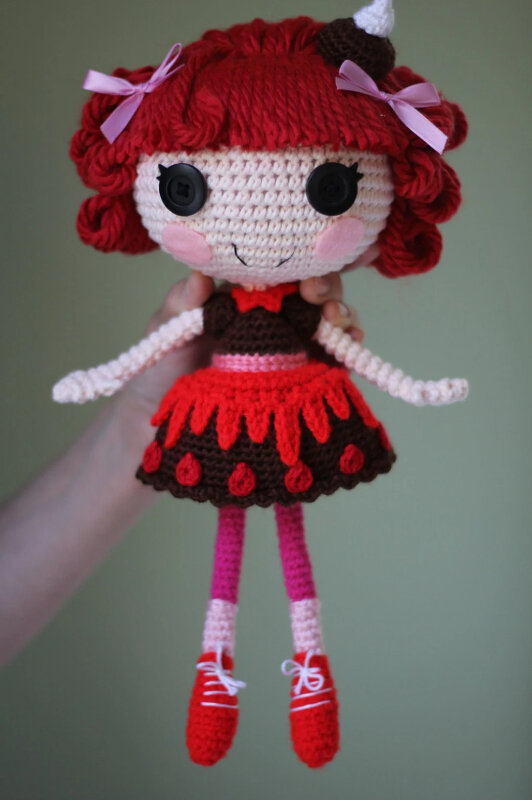 Toy Doll Amigurumi Free Pattern 3