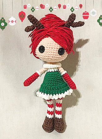 Toy Doll Amigurumi Free Pattern