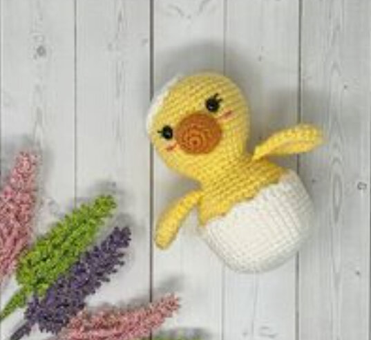 Toy Easy Easter Chick Free Pattern 1